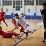 Makarska, 06.10.2018
dvorana GSC Makarska
Futsal Liga Prvaka, Main Round, Grupa 6
Utakmica MFC Aktobe – MNK Novo Vrijeme Makarska
Na fotografiji :
Foto: Matko Begovic